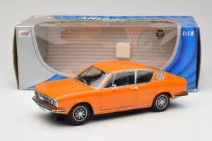 Audi 100 C1 Coupe S Oranžna Anson 1:18 30402 Kovina – slika 8 od 8