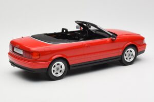 Audi 80 B3 Kabriolet Rdeč MCG 1:18 MCG18371 Kovina – slika 2 od 6