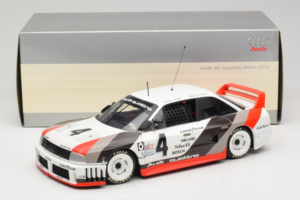 Audi 90 Quattro #4 H. Stuck IMSA GTO 1989 Minichamps 1:18 5030600305 Kovina – slika 8 od 8