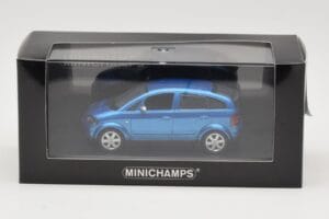 Audi A2 Light Blue Metallic Minichamps 1:43 AUDI007 Kovina – slika 4 od 4