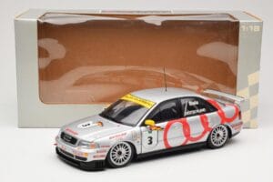 Audi A4 B5 #3 F. Biela DTM World Champion 1995 UT Models 1:18 39542 Kovina – slika 8 od 8