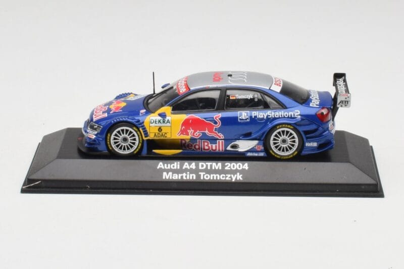 Audi A4 B6 DTM #6 M. Tomczyk Audi Sport Team Abt Sportsline DTM 2004 Minichamps 1:43 5020400403 Kovina