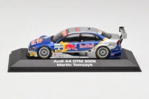 Audi A4 B7 #4 Red Bull M. Tomczyk DTM 2006 Minichamps 1:43 5020600303 Kovina