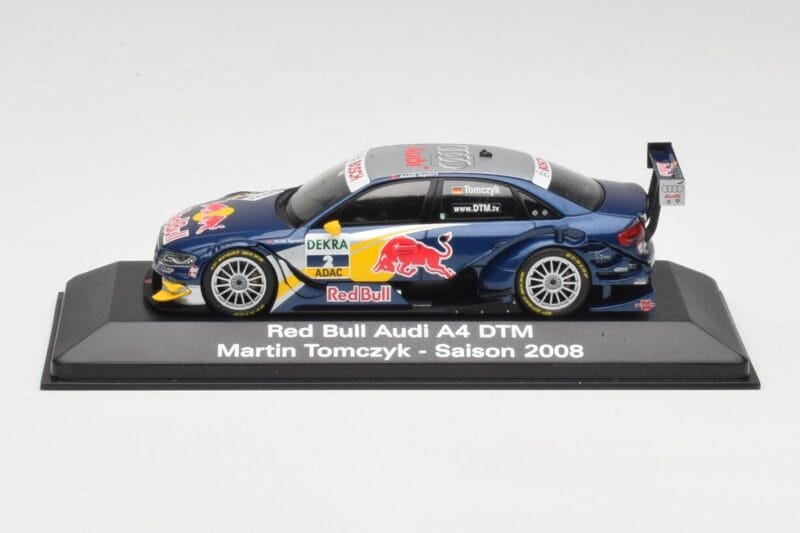 Audi A4 B8 #2 Red Bull M. Tomczyk DTM 2008 Minichamps 1:43 5020800133 Kovina