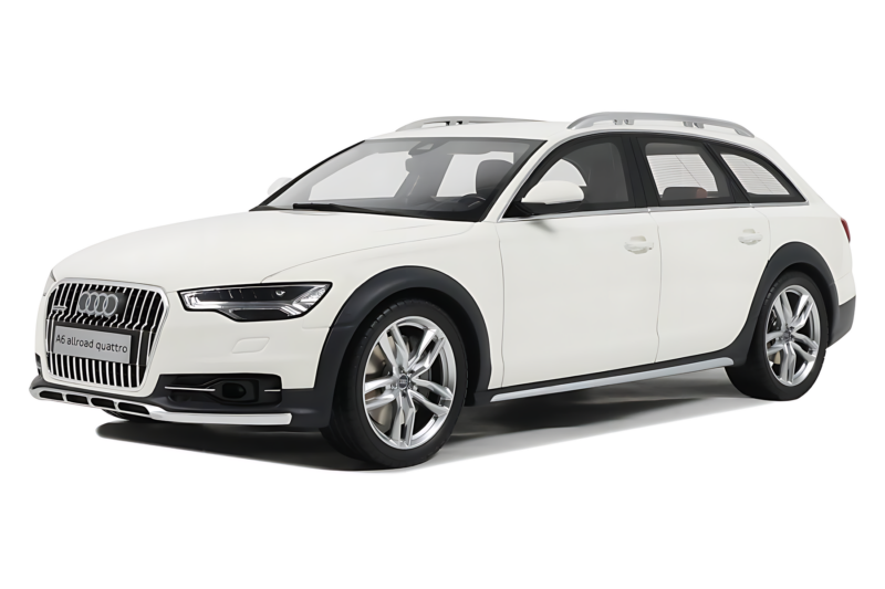 Audi A6 Allroad C7 Ibis White Otto 1:18 OT1286 Smola