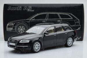 Audi A6 C6 Avant Črn Norev 1:18 188304 Kovina – slika 8 od 8