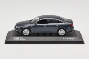 Audi A6 C6 Temnomodra Minichamps 1:43 5010406143 Kovina