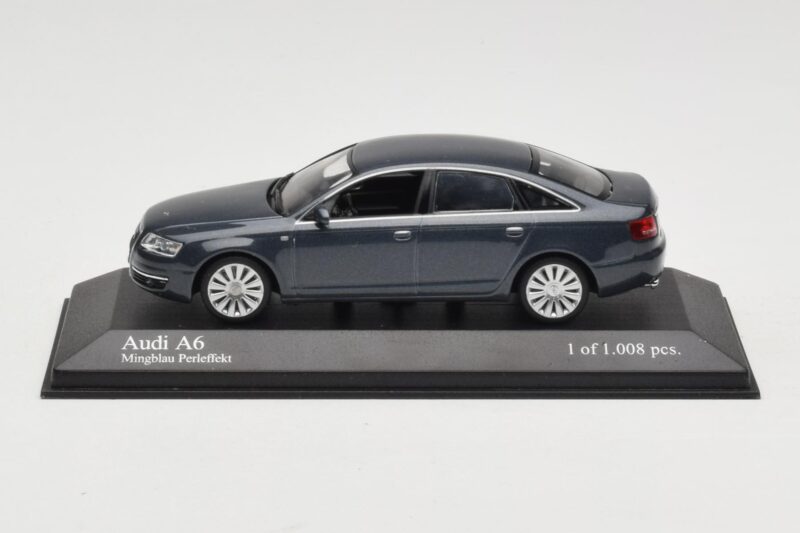 Audi A6 C6 Temnomodra Minichamps 1:43 5010406143 Kovina