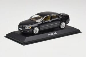 Audi A8 D3 Phantom Črn Minichamps 1:43 5010508133 Kovina – slika 2 od 4