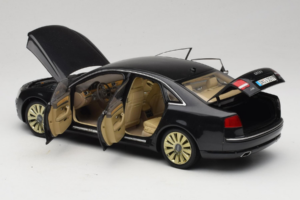 Audi A8 D3 W12 Črn Kyosho 1:18 5010508135 Kovina – slika 5 od 8