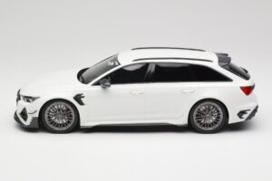 Audi ABT RS6-R C8 Avant Bel TopSpeed 1:18 TS0502 Kovina – slika 3 od 6