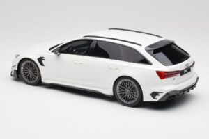 Audi ABT RS6-R C8 Avant Bel TopSpeed 1:18 TS0502 Kovina – slika 5 od 6