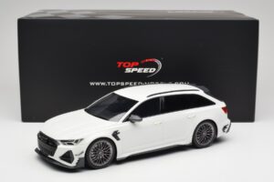 Audi ABT RS6-R C8 Avant Bel TopSpeed 1:18 TS0502 Kovina – slika 6 od 6