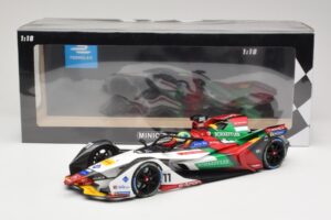 Audi e-tron FE05 Audi Sport ABT Schaeffler #11 L. di Grassi Formula E Season 5 2019 Minichamps 1:18 114180011 Kovina – slika 6 od 6