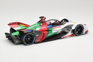 Audi e-tron FE05 Audi Sport ABT Schaeffler #66 D. Abt Formula E Season 5 2019 Minichamps 1:18 114180066 Kovina – slika 2 od 6