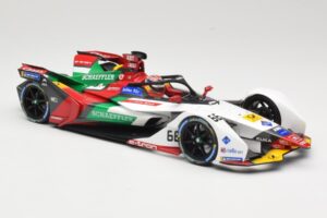 Audi e-tron FE05 Audi Sport ABT Schaeffler #66 D. Abt Formula E Season 5 2019 Minichamps 1:18 114180066 Kovina – slika 4 od 6