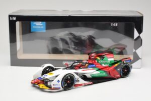 Audi e-tron FE05 Audi Sport ABT Schaeffler #66 D. Abt Formula E Season 5 2019 Minichamps 1:18 114180066 Kovina – slika 6 od 6
