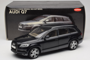 Audi Q7 Črn Kyosho 1:18 09221BK Kovina – slika 8 od 8