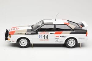 Audi Quattro #14 M. Mouton / F. Pons Winners Rally Sanremo 1981 Minichamps 1:18 155811114 Kovina – slika 3 od 6