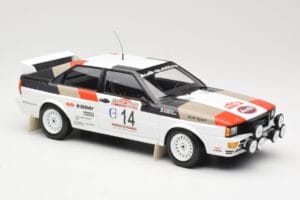 Audi Quattro #14 M. Mouton / F. Pons Winners Rally Sanremo 1981 Minichamps 1:18 155811114 Kovina – slika 4 od 6