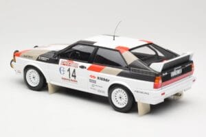 Audi Quattro #14 M. Mouton / F. Pons Winners Rally Sanremo 1981 Minichamps 1:18 155811114 Kovina – slika 5 od 6