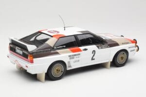 Audi Quattro A1 #2 H. Mikkola / A. Hertz Audi Sport Rally Monte Carlo 1983 Minichamps 1:18 155831102 Kovina – slika 2 od 6