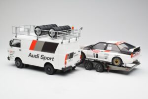 Audi Quattro A2 M. Mouton / F. Pons Tour de Corse 1983 Z VW LT35 Otto 1:18 OT418 Smola – slika 2 od 6