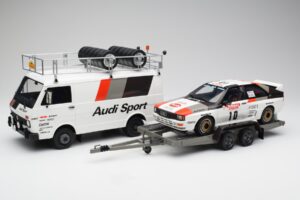Audi Quattro A2 M. Mouton / F. Pons Tour de Corse 1983 Z VW LT35 Otto 1:18 OT418 Smola