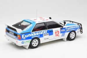 Audi Quattro A2 #12 H. Wittmann / R. Diekmann Safari Rally 1984 Sun Star 1:18 4246 Kovina – slika 3 od 8