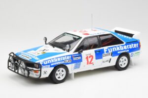Audi Quattro A2 #12 H. Wittmann / R. Diekmann Safari Rally 1984 Sun Star 1:18 4246 Kovina