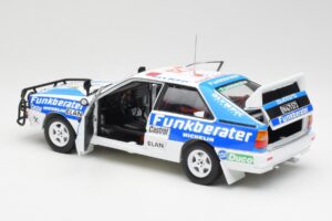 Audi Quattro A2 #12 H. Wittmann / R. Diekmann Safari Rally 1984 Sun Star 1:18 4246 Kovina – slika 5 od 8