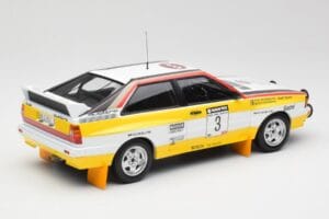 Audi Quattro A2 #3 S. Blomqvist / B. Cederberg Audi Sport Winners Sanyo Rally of New Zealand 1984 Minichamps 1:18 155841103 K – slika 2 od 6
