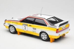 Audi Quattro A2 #3 S. Blomqvist / B. Cederberg Audi Sport Winners Sanyo Rally of New Zealand 1984 Minichamps 1:18 155841103 K – slika 5 od 6