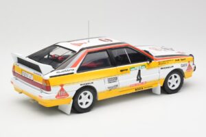 Audi Quattro A2 #4 W. Rohrl / C. Geistdorfer Rally de Portugal 1984 Sun Star 1:18 4224 Kovina – slika 3 od 8