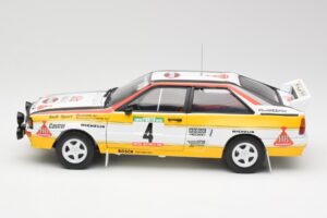 Audi Quattro A2 #4 W. Rohrl / C. Geistdorfer Rally de Portugal 1984 Sun Star 1:18 4224 Kovina – slika 4 od 8