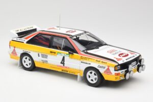 Audi Quattro A2 #4 W. Rohrl / C. Geistdorfer Rally de Portugal 1984 Sun Star 1:18 4224 Kovina – slika 6 od 8