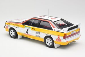 Audi Quattro A2 #4 W. Rohrl / C. Geistdorfer Rally de Portugal 1984 Sun Star 1:18 4224 Kovina – slika 7 od 8