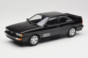 Audi Quattro Črn Metalik Minichamps 1:18 155016121 Kovina