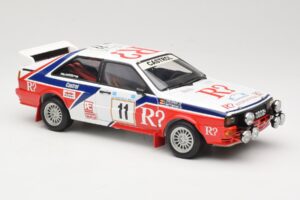 Audi Quattro #11 F. Wittmann / J. Pattermann Rally Acropolis 1986 Sun Star 1:18 4191 Kovina – slika 6 od 8