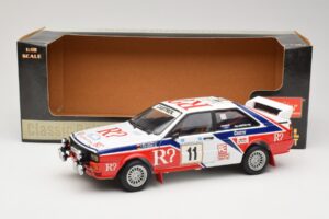 Audi Quattro #11 F. Wittmann / J. Pattermann Rally Acropolis 1986 Sun Star 1:18 4191 Kovina – slika 8 od 8