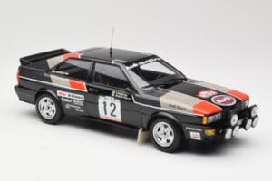 Audi Quattro #12 M. Mouton / F. Pons Audi Sport Rally de Portugal 1981 Minichamps 1:18 155811112 Kovina – slika 4 od 6