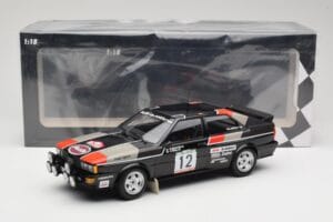 Audi Quattro #12 M. Mouton / F. Pons Audi Sport Rally de Portugal 1981 Minichamps 1:18 155811112 Kovina – slika 6 od 6
