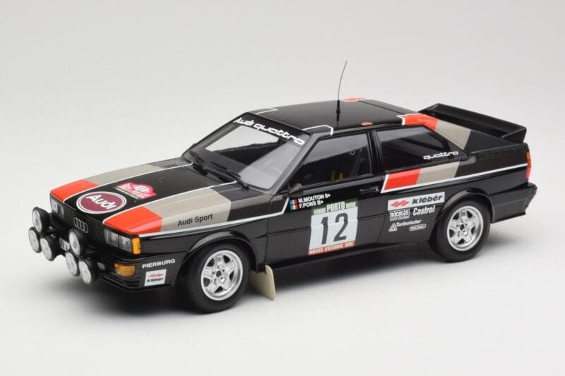 Audi Quattro #12 M. Mouton / F. Pons Audi Sport Rally de Portugal 1981 Minichamps 1:18 155811112 Kovina