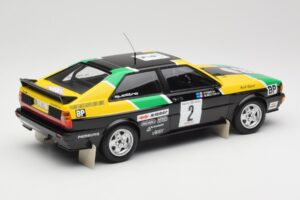 Audi Quattro #2 M. Mouton / F. Pons Audi Sport Rally of 1000 Pistes 1981 Minichamps 1:18 155811122 Kovina – slika 2 od 6