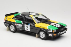 Audi Quattro #2 M. Mouton / F. Pons Audi Sport Rally of 1000 Pistes 1981 Minichamps 1:18 155811122 Kovina – slika 4 od 6