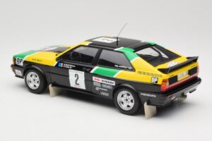 Audi Quattro #2 M. Mouton / F. Pons Audi Sport Rally of 1000 Pistes 1981 Minichamps 1:18 155811122 Kovina – slika 5 od 6