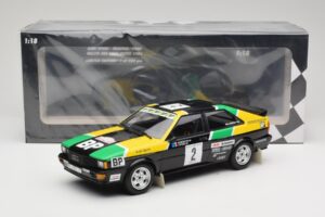 Audi Quattro #2 M. Mouton / F. Pons Audi Sport Rally of 1000 Pistes 1981 Minichamps 1:18 155811122 Kovina – slika 6 od 6