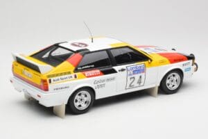 Audi Quattro #24 M. Demuth / M. Daniels Audi Sport Lombard RAC Rally 1982 Minichamps 1:18 155821124 Kovina – slika 2 od 6