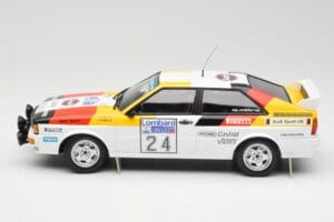 Audi Quattro #24 M. Demuth / M. Daniels Audi Sport Lombard RAC Rally 1982 Minichamps 1:18 155821124 Kovina – slika 3 od 6