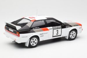 Audi Quattro #3 H. Mikkola / A. Hertz Rally Finland 1982 IXO 1:18 18RMC094A Kovina – slika 2 od 6